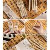 Retro Chinese Style Retractable Neutral Pen Fast Drying Black Ink Exam Writing Pen