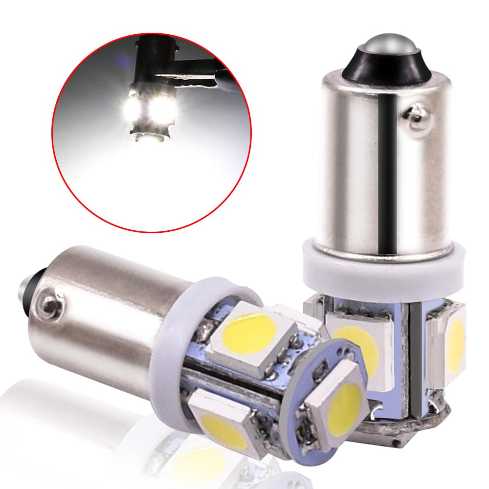 BA9S G14 LED 12V Position License Plate Room Small Pack of 10 X-STYLE Lamps, Only, T8.5, Lamp, Light, Lamp, Lamp, Single, 5050, 5-SMD, White,