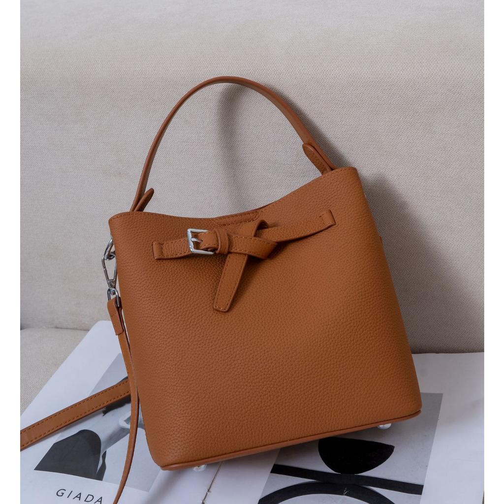 Cowhide Shoulder Women's Bag, Mother and Child Bag, Large-capacity Messenger Lady, Fashionable and Simple Versatile Bag Soft