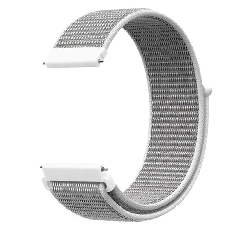

22 мм 20 мм Нейлоновий ремінець-петля для Huawei Watch 5 46 мм Дихаючий браслет Correa для Huawei Watch GT5 Pro/GT5/GT4 3 GT2e 46 мм width 22mm морська мушля