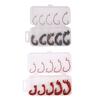 51Lure Bait Set Soft Bait Fishing Hook Box Wide Belly Curved Hook Fishing Gear Accessories Fishing Supplies