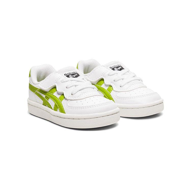 ONITSUKA TIGER Gsm Green And White Low Top Sneakers Baby Sneakers 1184A075-104