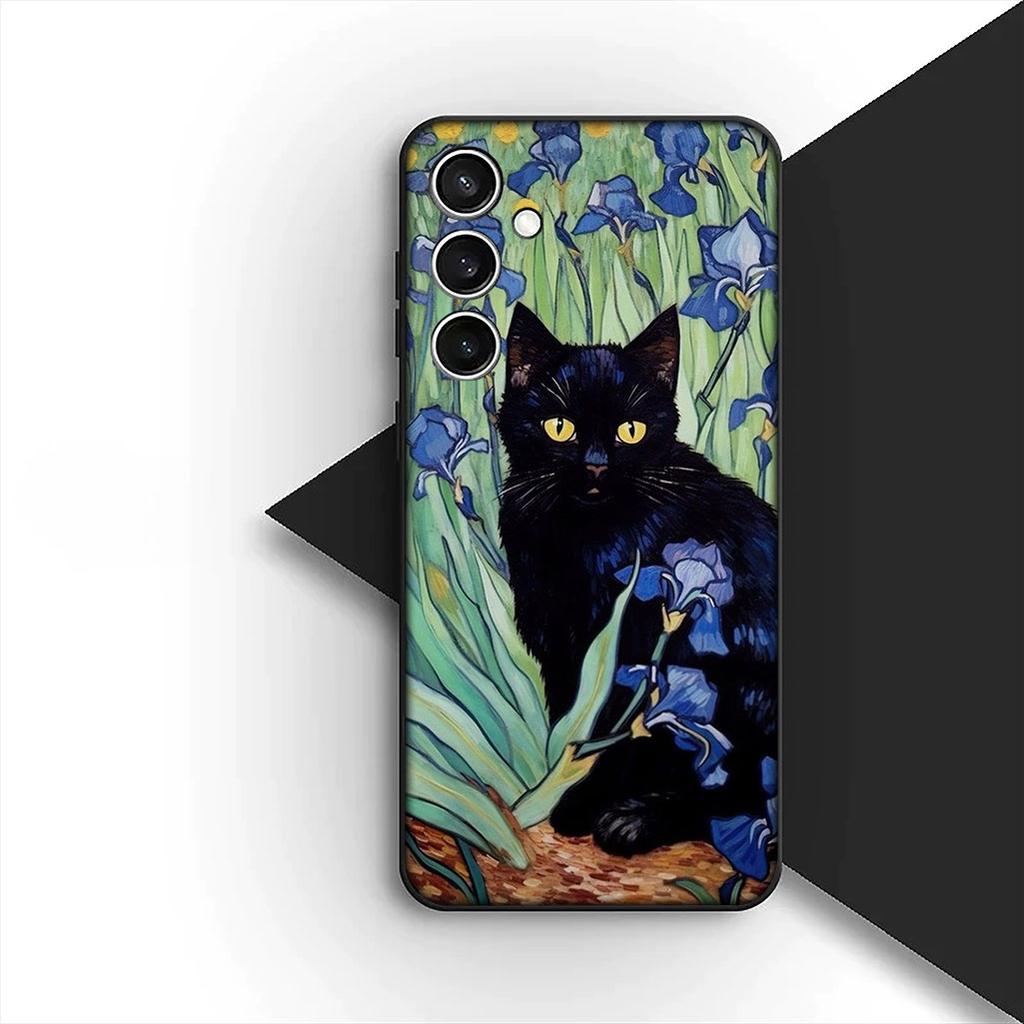 Protective Cover Cartoon Cat Meow Wallpaper for Xiaomi Redmi 15 15C 14C 8A A4 A5 Note 8 7 14 Pro + 8T 14S Phone Case
