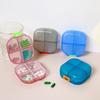 New Hot Weekly 8 Grids Premuim Mini Portable Travel Pill Cases Box Container Organizer Storage for Medicine Vitamin Fish Oils
