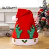Christmas Decorations Christmas Hat Santa Claus Lamp Non-woven Hat Christmas Gift