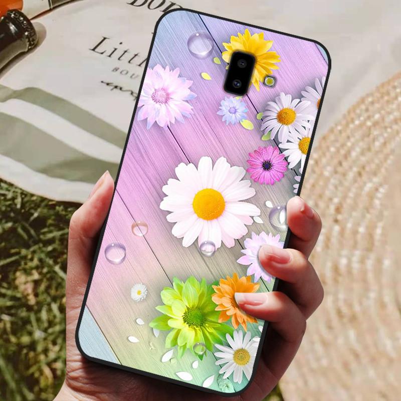 For Samsung J6 J6+ 2018 Case Silicon Back Cover Phone Case For Samsung Galaxy J6Plus 2018 J6+ J6 Plus J610 J 6 Soft Bumper Funda