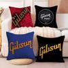 Fashion Brand G-Gibson Pillow Case Anti-dustmite Pillow Invisible Zipper Silky Short Plush Sofa Cushion Cover