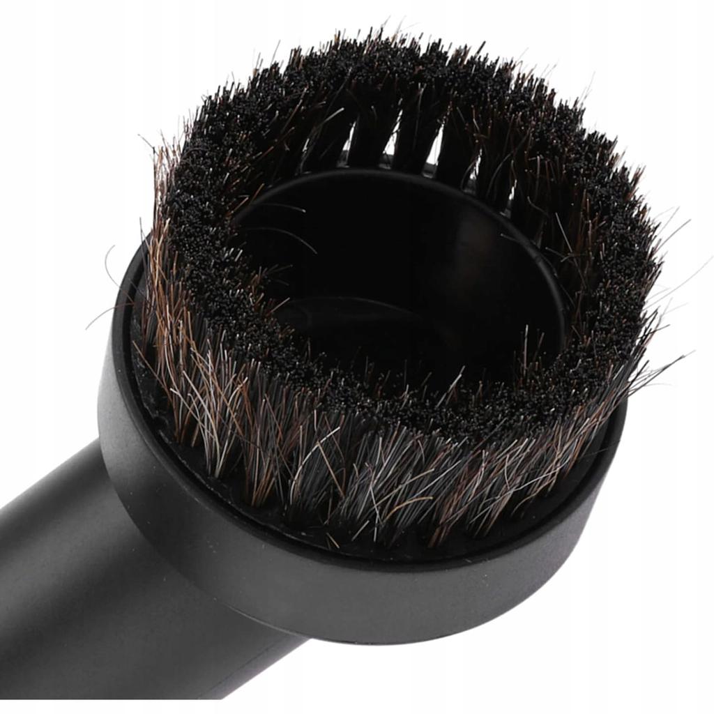 Rosfix Okrągła Ssawka Z Włosiem 32 Mm – Uniwersalne Zastosowanie Do Odkurzaczy | Delikatne Czyszczenie | Trwała I Efektywna