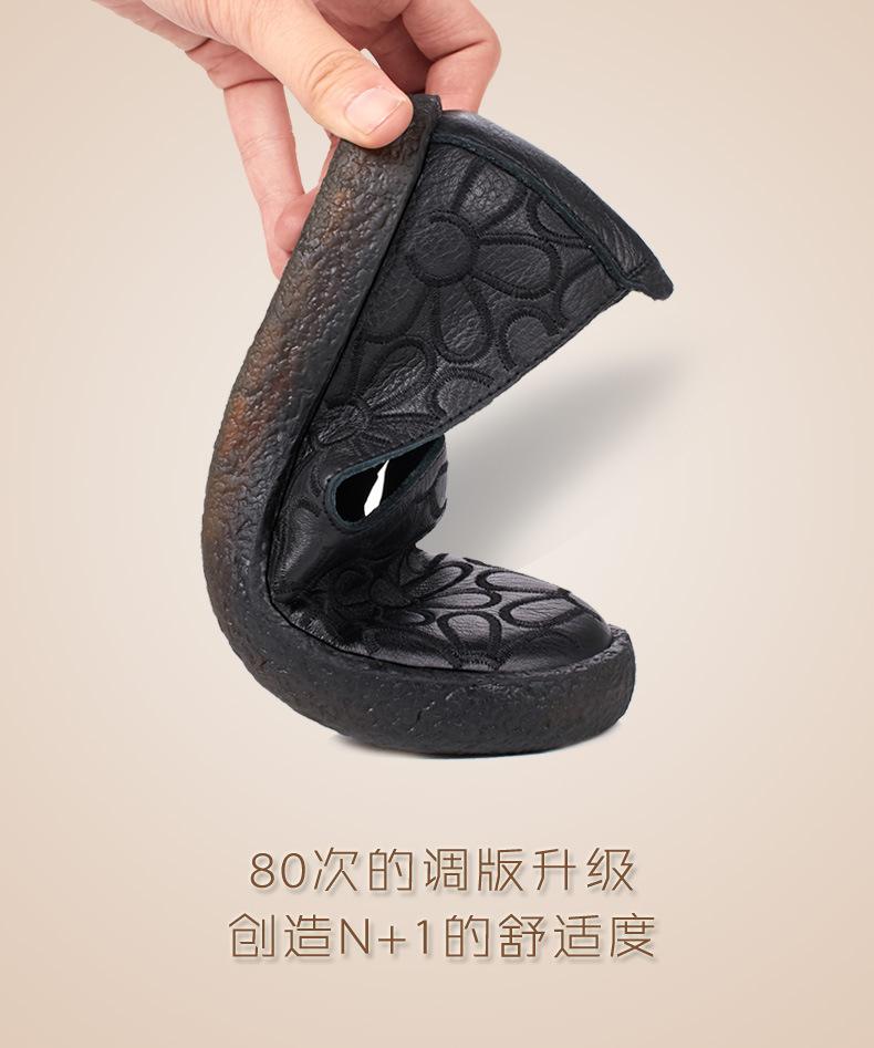 Women's Lightweight Round Toe Flats Slip On Flat Ballet Shoes for Women Casual Faux Leather Loafer Dressy Shoes Soft Driving Shoes Walking Loafers