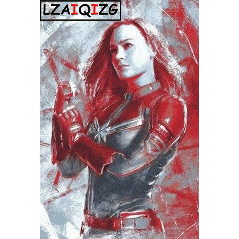 

Супер Герой Бриллиантовая Вышивка 5D Бриллиантовая живопись Крестик Наклейка Настенная наклейка Мозаика Искусство