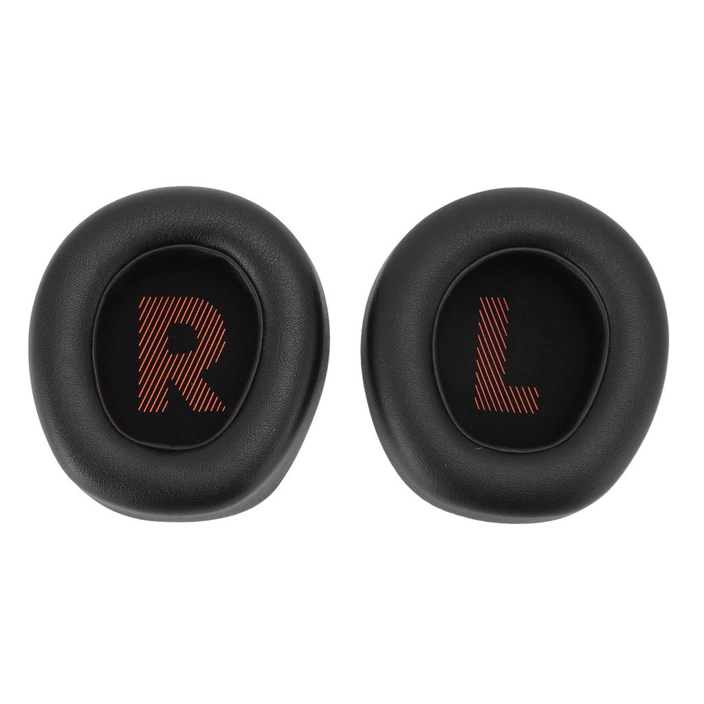 2PCS Headphone Ear Pads High Density Sponge Protein Leather Earphone Cushions Replacement Headset