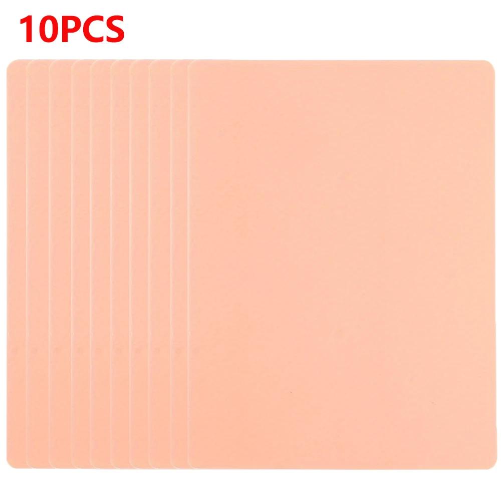 

Пустая кожа для практики татуировки 5/10 шт., двухсторонняя кожа для практики татуировки, микроблейдинг, поддельная кожа для бровей