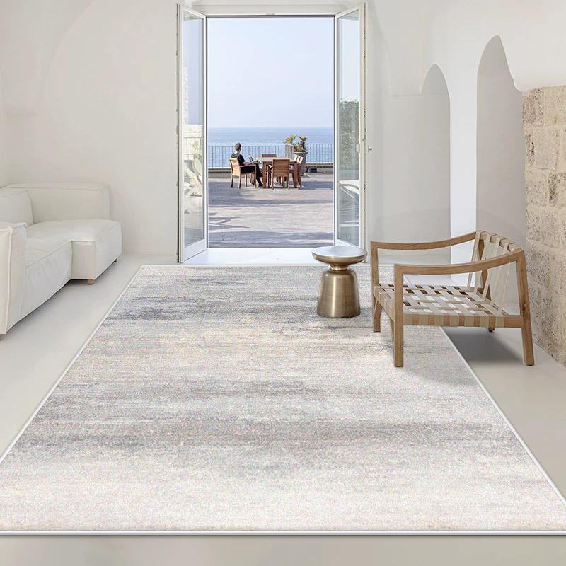 Minimalism Decoration Living Room Carpet Ink Wash Style Large Area Non-slip Rugs Modern Bedroom Lounge Sofa Easy Clean Floor Mat