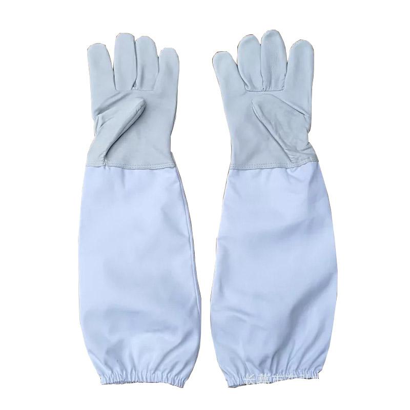Beekeeping Sheepskin Gloves Anti-bee Anti-sting for Professional Apiculture Beekeeper Bee Keeping Tools 1 Pair