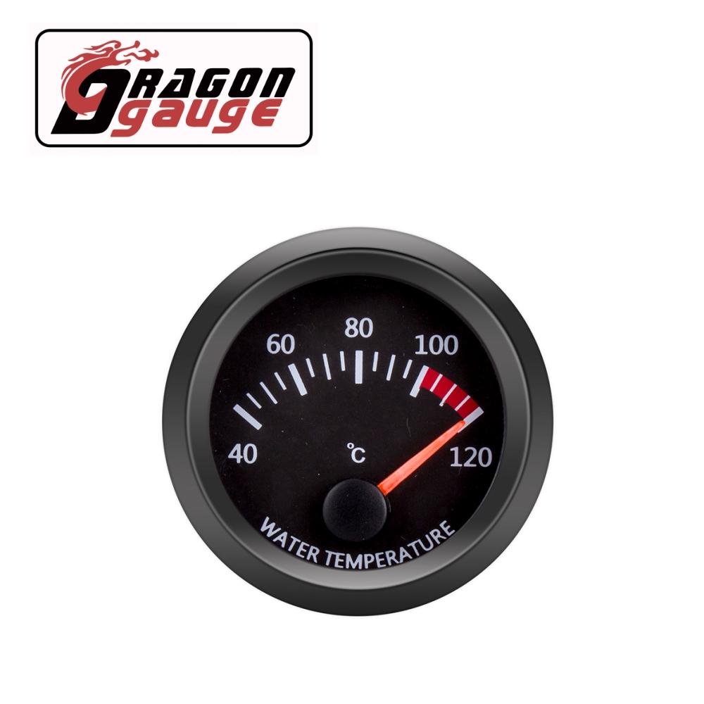 2 Inches 52mm 12V Car Gauge Water Temp Oil Temp Oil Press PSI/Bar Voltmeter Boost Gauge EGT Gauge With Sensor Fit for 12V Car