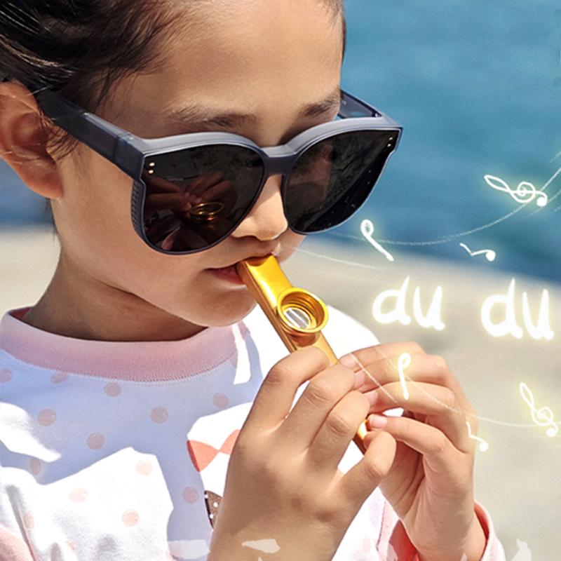 1pc Metal Kazoo Festival Party Gathering Performing Instruments Portable Musical Instruments for Leisure Entertainment Hum TMZ