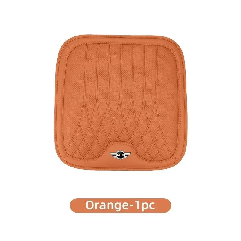 Car Seat Cover Leather Auto Seat Pad Driving Cushion AntiSlip Mat For MINI Cooper JCW R56 R50 R55 R57 R58 R59 R60 Countryma Gzpxv22