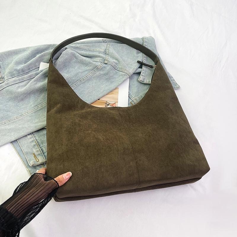 Commuter Handbag Women's Shoulder Bag Large Capacity Underarm Bag Tote Bag