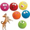 6PCS Rubber Sound Cat Toy with Lifelike Animal Sound Cat Ball Toy Suitable for Cats Pet Supplies