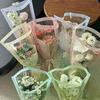 50 Stuks Enkel Boeket Bloemen Inpakpapier Transparant Cellofaan Geschenkverpakking Zak Bruiloft Verjaardagsfeest Bloemist Verpakkingszakken