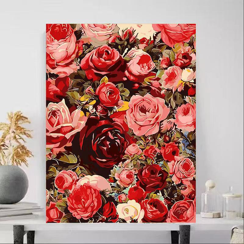40X50Cm Diamond Painting Large Size Diamond Sticker Bedroom Living Room Decorative Painting With Photo Frame