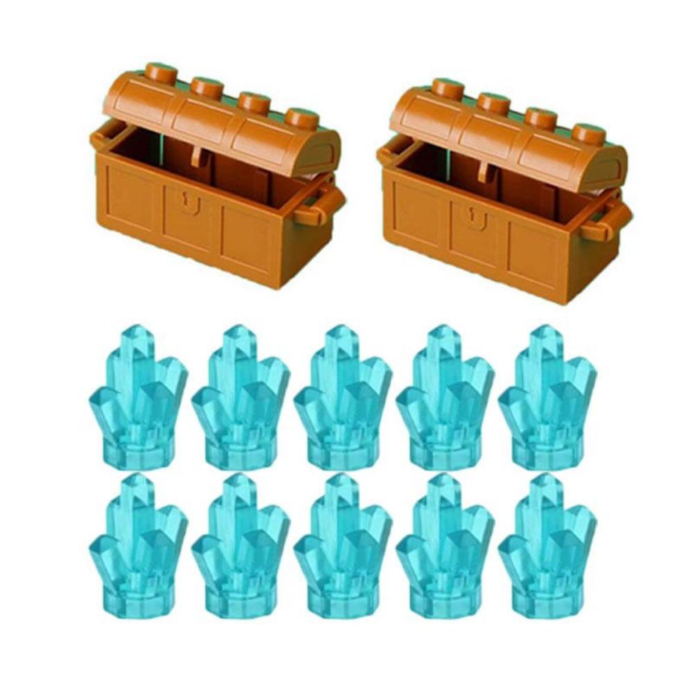 

MOC Персонаж Сцена Будівельні блоки Аксесуари Скрині зі скарбами Золоті та срібні руди Діаманти Доларові коробки Ключі Іграшки Подарунок Цеглинки