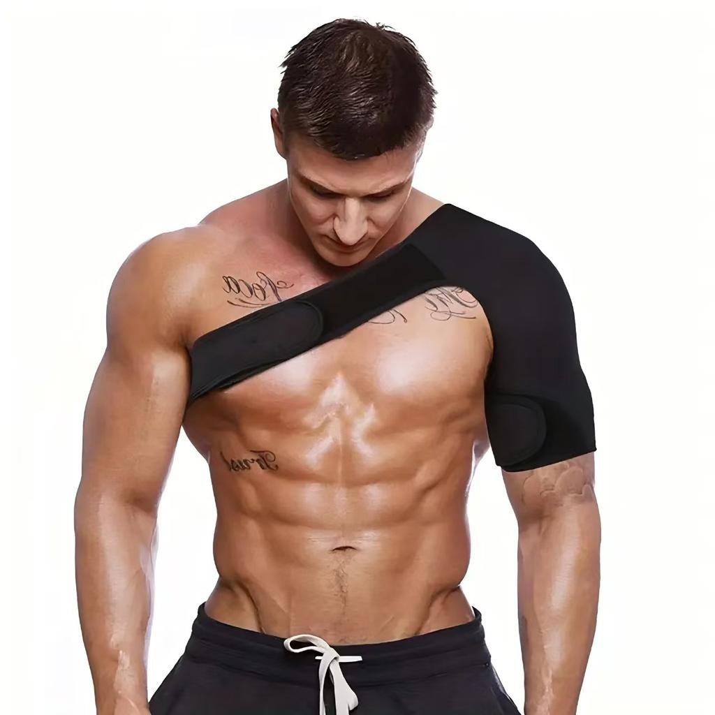 Verstellbare Neopren-Orthese Schulterbandage Bandage Therapie Rücken Schulter Stützgürtel für Schulter Rehabilitation Schmerz Verletzung