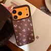 Vintage Brown Floral Phone Case Suitable for iPhone 16 and iPhone 17