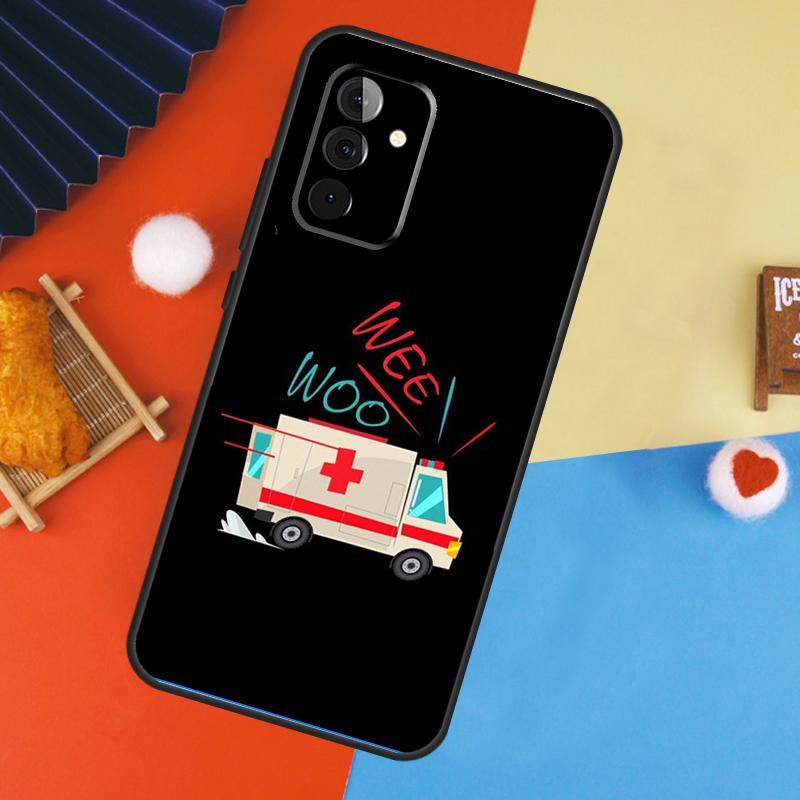 EMT EMS Ambulance For Samsung Galaxy A13 A23 A33 A53 A15 A25 A35 A55 A51 A71 A12 A32 A52 A14 A34 A54 Case