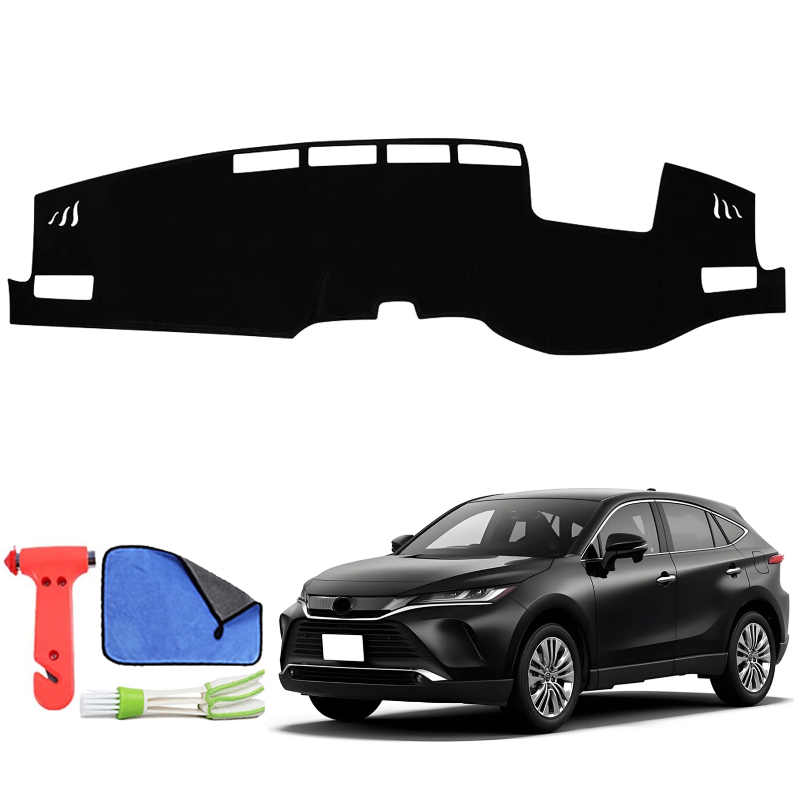 

Rasya Harrier 80 Серия Приборная панель Harrier 80 High Grade Z Эксклюзивный Коврик на приборную панель Чехол на приборную панель HARRIER 80 Дизайн, специфичный для автомобиля Защита приборной панели чёрный