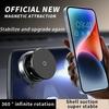 Car Phone Holder Magnetic Vacuum Intelligent Car Phone Holder 360° Rotation Magnetic Smart Suction Cup Bracket Car Phone Mount