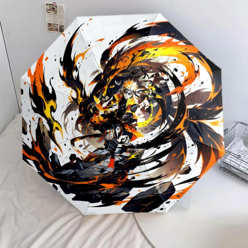 Naruto Printed Umbrella Anti-UV Sun Umbrella