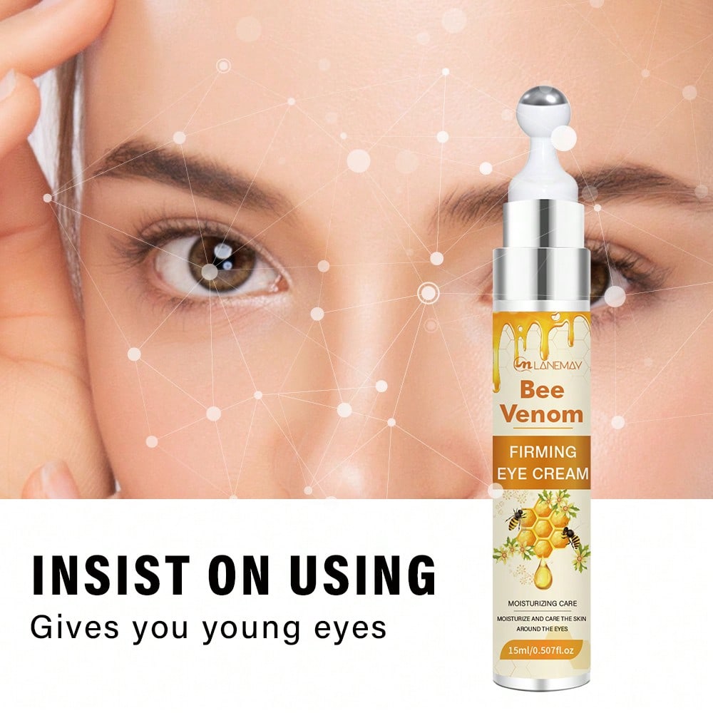 1pc Collagen Ball Eye Cream - Fades Dark Circles And Wrinkles, Improves Eye Dehydration And Dryness