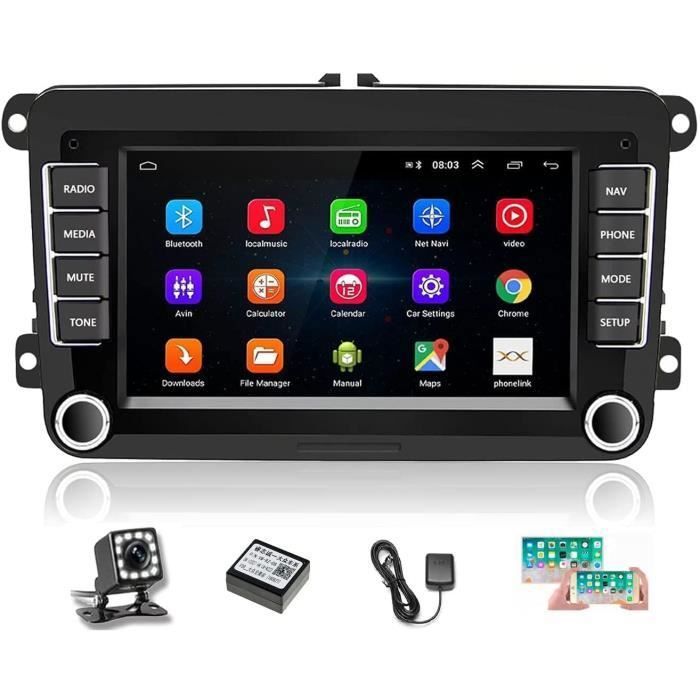 Car Radio GPS - podofo - VW Passat Golf Skoda - 7'' Touch Screen - Bluetooth - WiFi