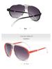 Pilot 138 Unisex Retro Gradient Sunglasses - Lightweight, UV Protection