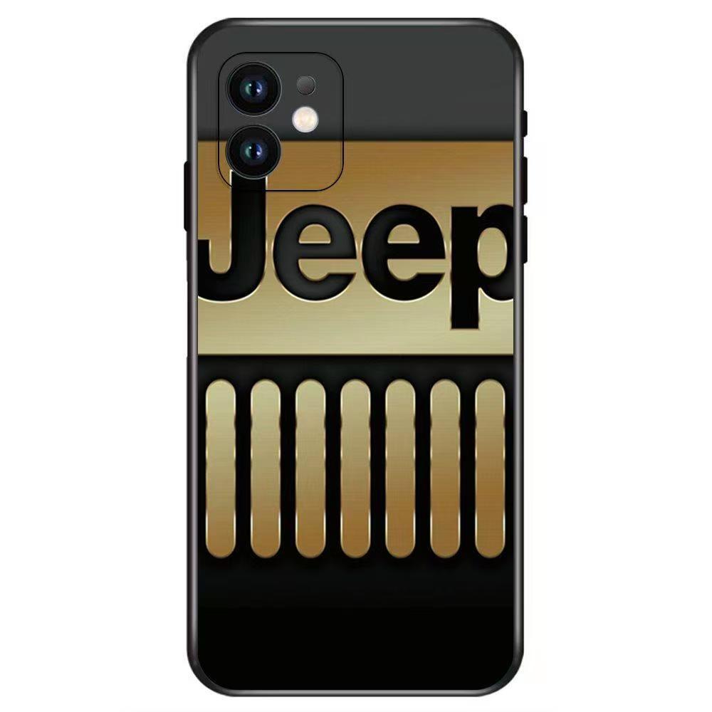 Ysmd8 Soft TPU Phone Case For jEEP For iPhone 16 15 14 13 12 Pro Official Apple Cover for iPhone 16 Plus 12 13 14 15 16 17 Pro Max