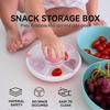 Spinning Snack Container, 360° Rotating ABS Large Capacity Rotating Snack Containers For Kids with Colorful Appearance