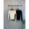 C S In The Room merIn Ribbed Heart neCk Raglan Knit 2 Color