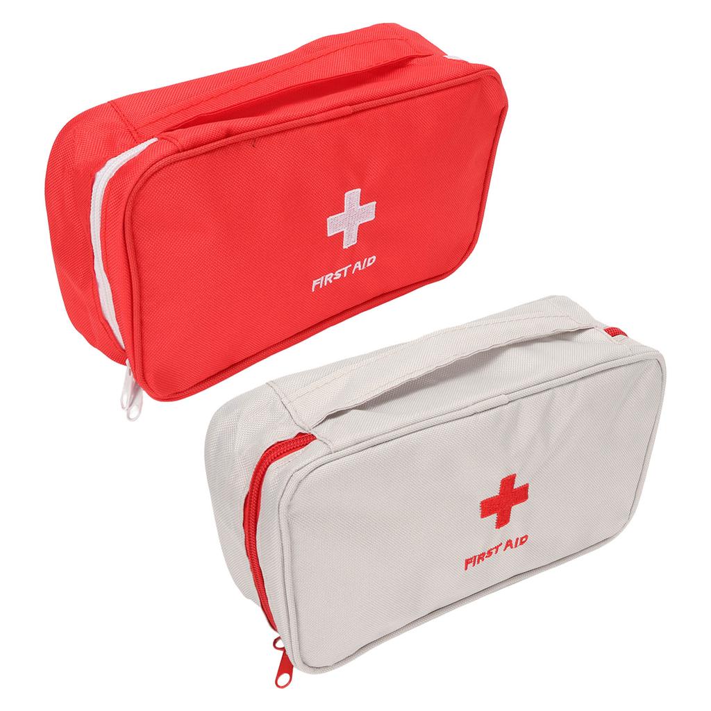 Empty First Aid Bag Waterproof Large Capacity Emergency Medicine Pouch for Outdoor