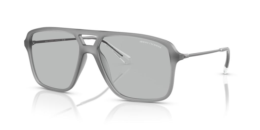 Sunglasses 0AX4150SU OPAL GRAY 59 [Armani Exchange]