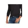 Polo Ralph Lauren Classic Solid Color Cotton Long Sleeve Polo Shirt Men tops Black MNPOKNI16820115-001