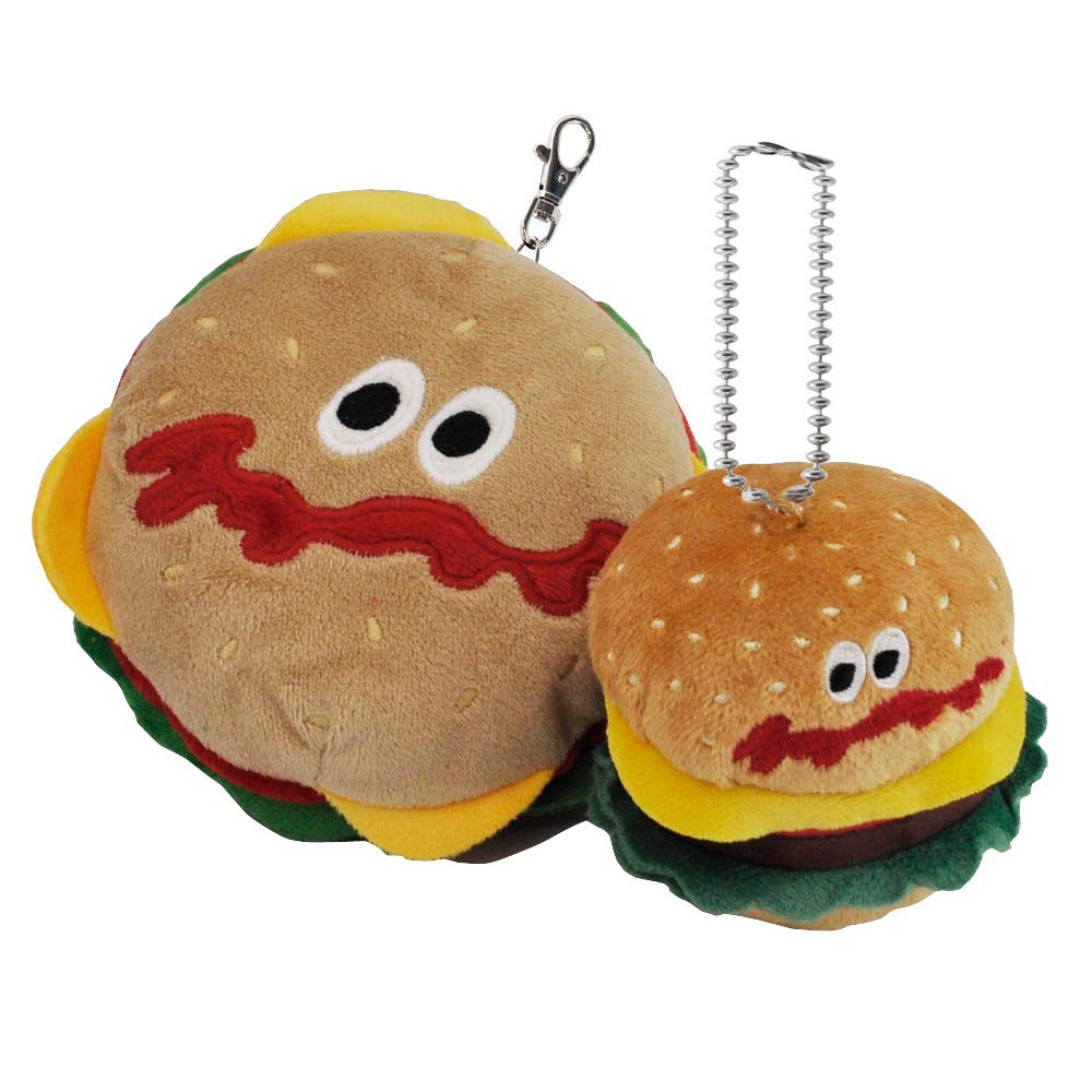 Skater Burger Conx Burger BACH1 Mascot Keychain with Ball Chain