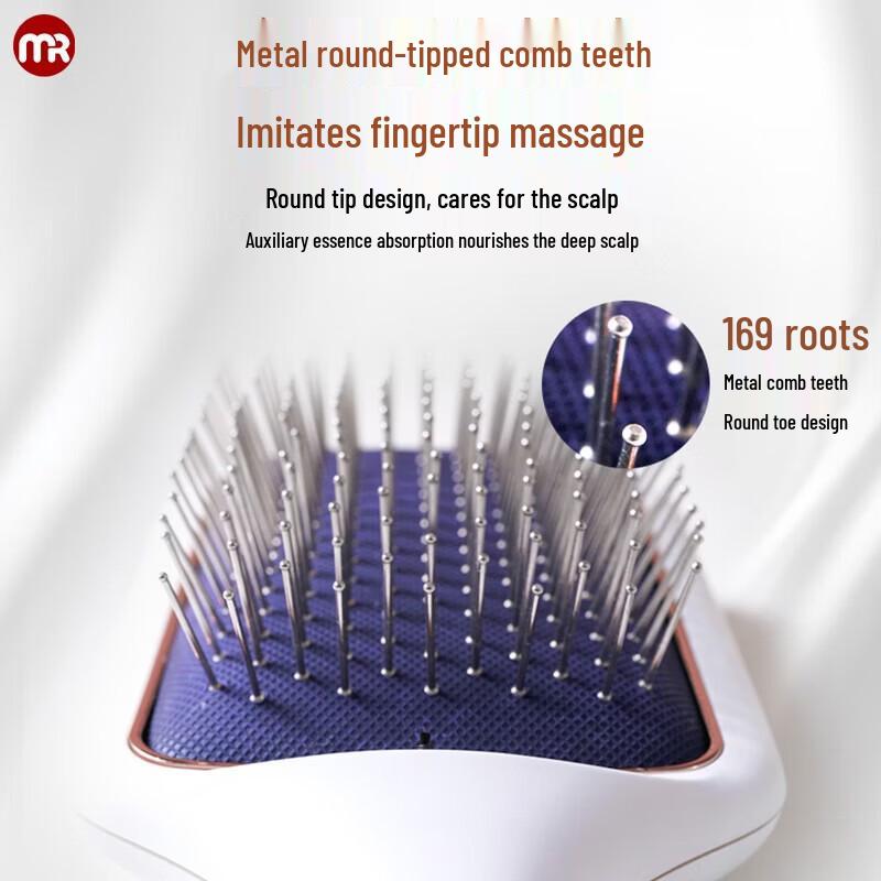 Morphy Richards Hair Growth Scalp Massager Comb MR2136 CN Plug (adapter Included)