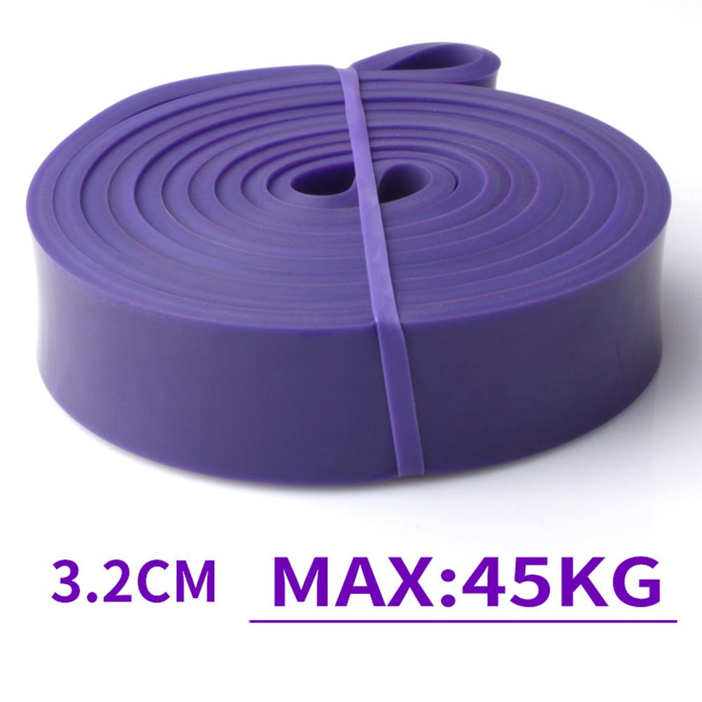 Men and Women Non-slip Fitness Yoga Tension Belt Flat Latex Band Tension Stretch Belt Resistance Band
