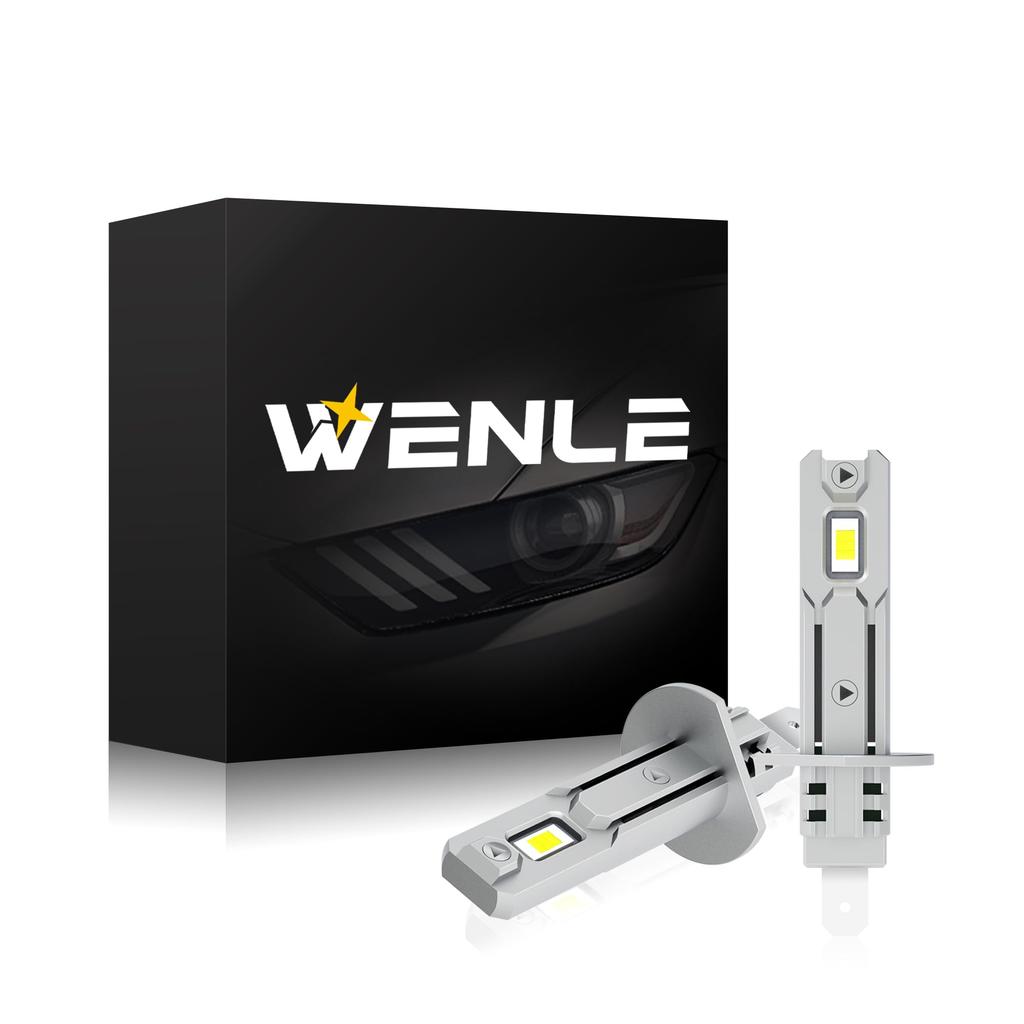 WENLE H1 LED Headlight, Compatible with New Vehicle Inspection, Explosive Light, 14,000 LM, 30