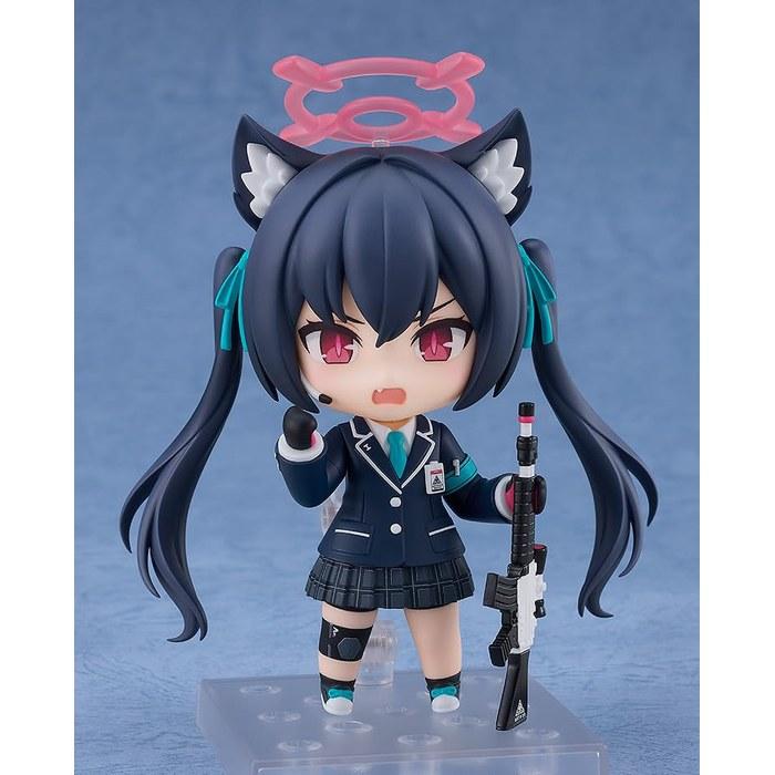 Nendoroid Blue Archive Kuroi Serika 1/8 Scale Figure Multicolor 3.8 inches