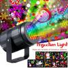 16 Pattern Motion Christmas Landscape Light Projector Led Spotlight Waterproof Rotational Projection