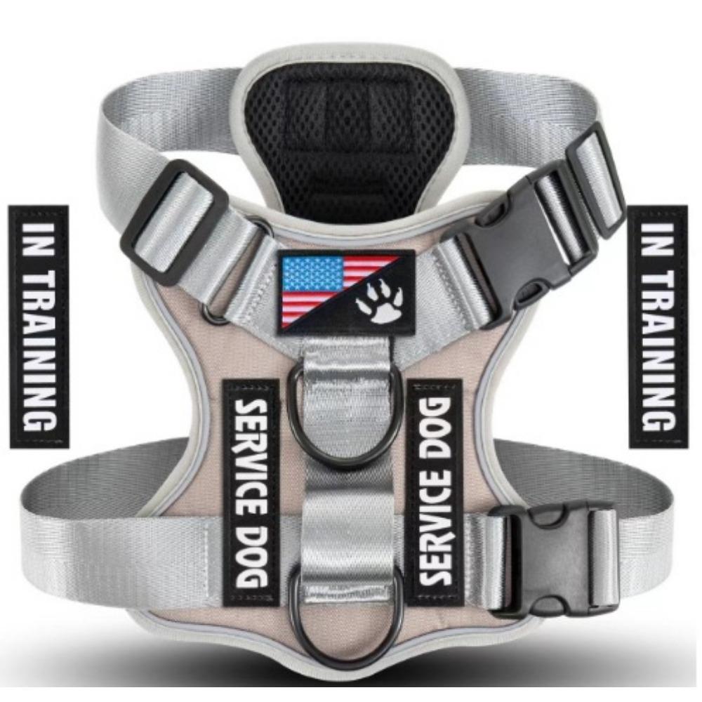 New large dog tactical chest strap vest thickened anti-explosion and reflective adjustable without neck restraint