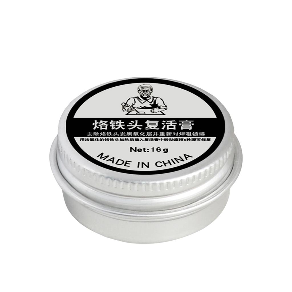 6g/9g/16g/30g Soldering Iron Tip Cleaning Pastes Soldering Iron Tip Tin Plating Activators Oxide Cleaner Refreshing Agent