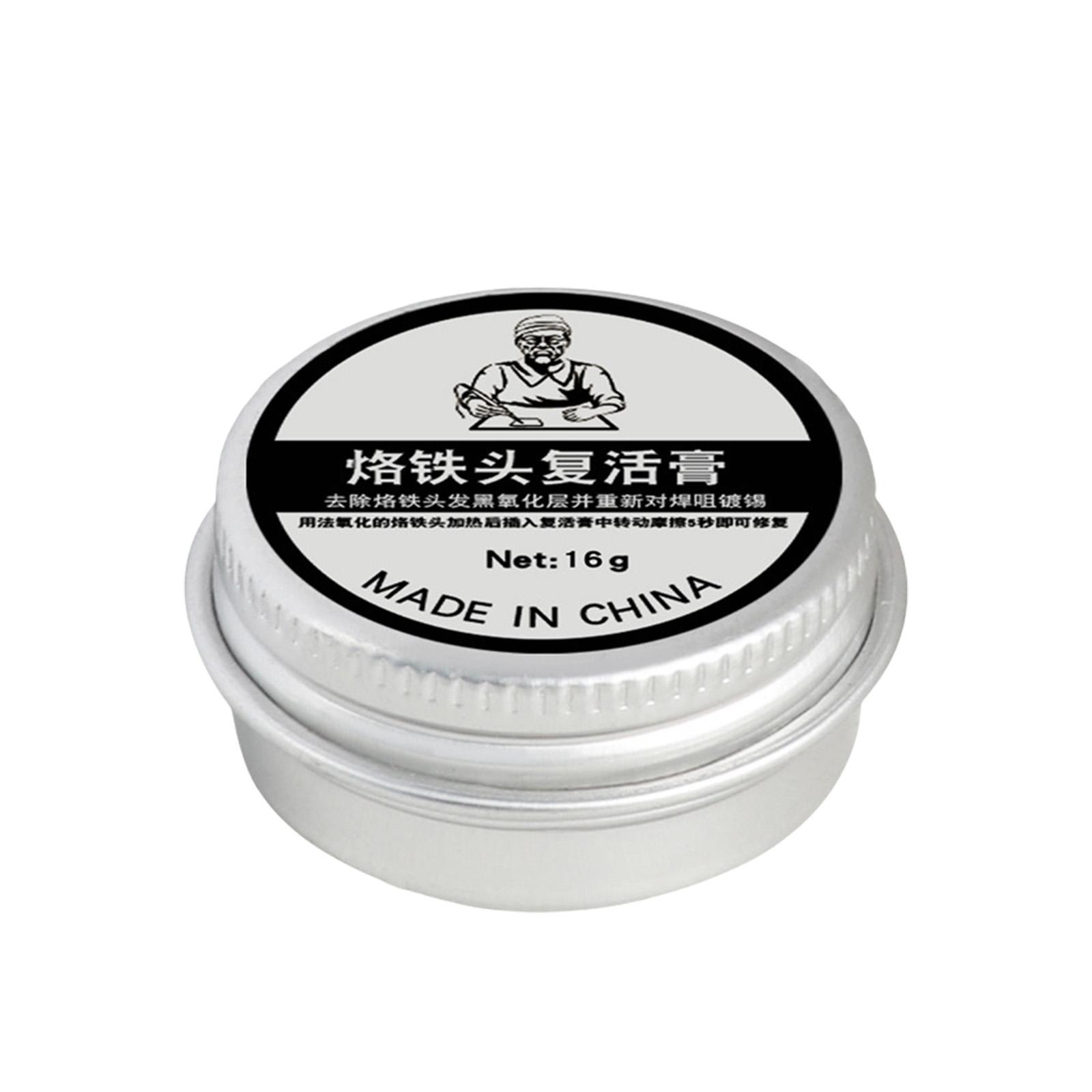 

6 г/9 г/16 г/30 г Пасты для чистки жал паяльника Активаторы лужения жал паяльника Очиститель оксида Освежающее средство 16